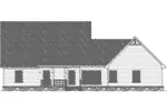 Country House Plan Rear Elevation - Adele Rustic Country Home 077D-0241 - Search House Plans and More