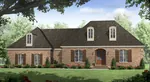 Country House Plan Front of House 077D-0247