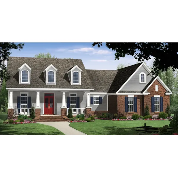 Country House Plan Front of Home - Meadowood Craftsman Home 077D-0249 - Shop House Plans and More