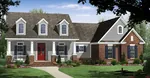 Cape Cod & New England House Plan Front of House 077D-0249