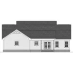 Country House Plan Rear Elevation - Iris Court Country Farmhouse 077D-0251 - Search House Plans and More