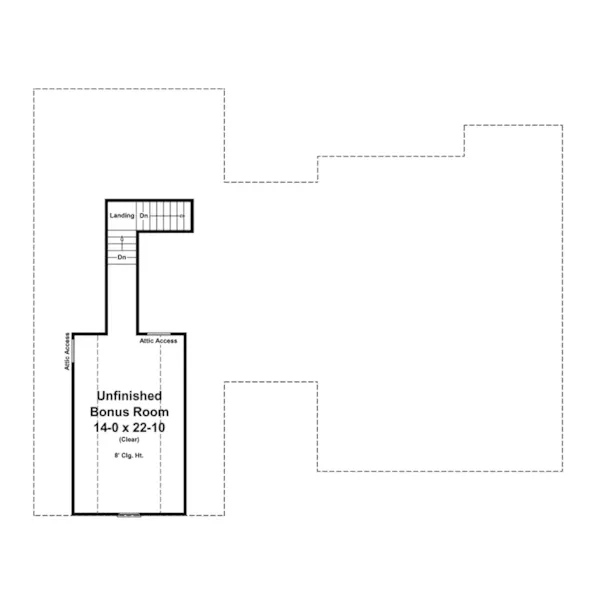 Cabin & Cottage House Plan Bonus Room - Poplar Ridge Country Home 077D-0262 - Shop House Plans and More