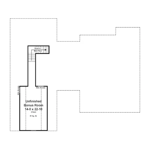 Rustic House Plan Bonus Room - Poplar Cove Craftsman Home 077D-0265 - Shop House Plans and More