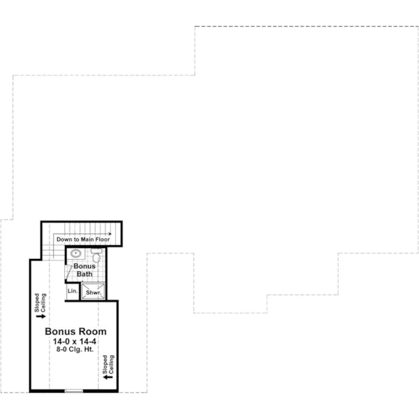 Country House Plan Bonus Room - Wilson's Landing Country Home 077D-0268 - Shop House Plans and More