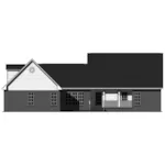 Traditional House Plan Rear Elevation - Forrest Hill Country Home 077D-0269 - Search House Plans and More