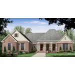 Acadian House Plan Front of Home - Woodbridge Lane Country Home 077D-0271 - Shop House Plans and More