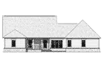 Cabin & Cottage House Plan Rear Elevation - Stonewood Hill Country Home 077D-0272 - Shop House Plans and More