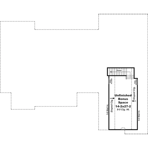 European House Plan Bonus Room - Kensington Hill European Home 077D-0274 - Search House Plans and More