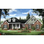 European House Plan Front of Home - Kensington Hill European Home 077D-0274 - Search House Plans and More