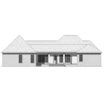 European House Plan Rear Elevation - Kensington Hill European Home 077D-0274 - Search House Plans and More