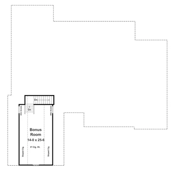 European House Plan Bonus Room - Brookhollow European Home 077D-0276 - Search House Plans and More