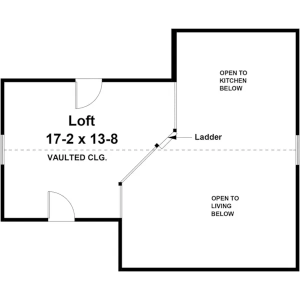 Southern House Plan Bonus Room - April Knoll Country Cottage 077D-0286 - Search House Plans and More