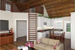 Cape Cod & New England House Plan Great Room Photo 01 - April Knoll Country Cottage 077D-0286 - Search House Plans and More