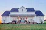 Country House Plan Front of House 077D-0293