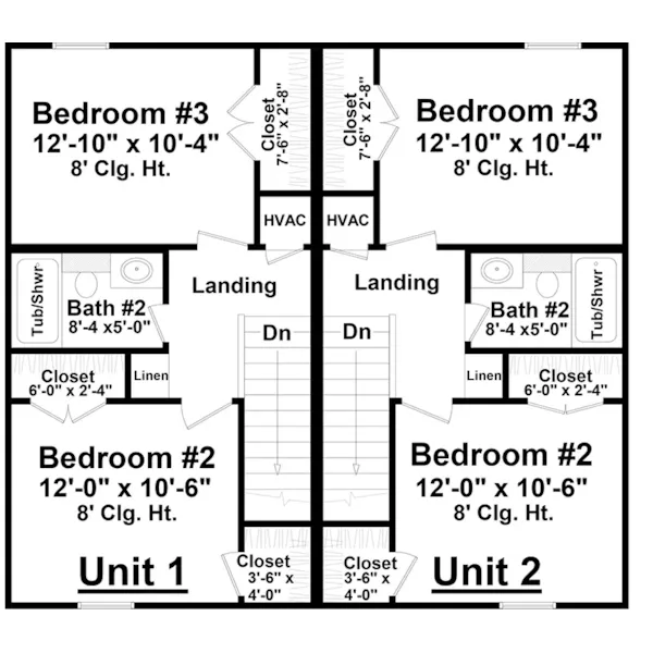 Traditional House Plan Second Floor - 077D-0313 | House Plans and More