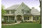Arts & Crafts House Plan Front Photo 01 - Luca Traditional Home 079D-0001 - Shop House Plans and More