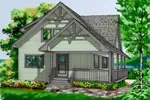 Country House Plan Front Image - Rivercrest Rustic Home 080D-0007 - Shop House Plans and More