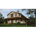 Lake House Plan Front of Home - Rachelle Prairie Style Home 080D-0026 - Shop House Plans and More