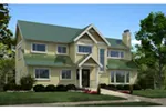 Country House Plan Front of Home - 080D-0029 - Shop House Plans and More