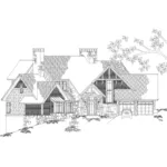 Country House Plan Front of House 082D-0048