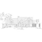 Country House Plan Front of House 082D-0050