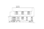 Cabin & Cottage House Plan Right Elevation - Wells Branch Cabin Farmhouse 082D-0065 - Shop House Plans and More