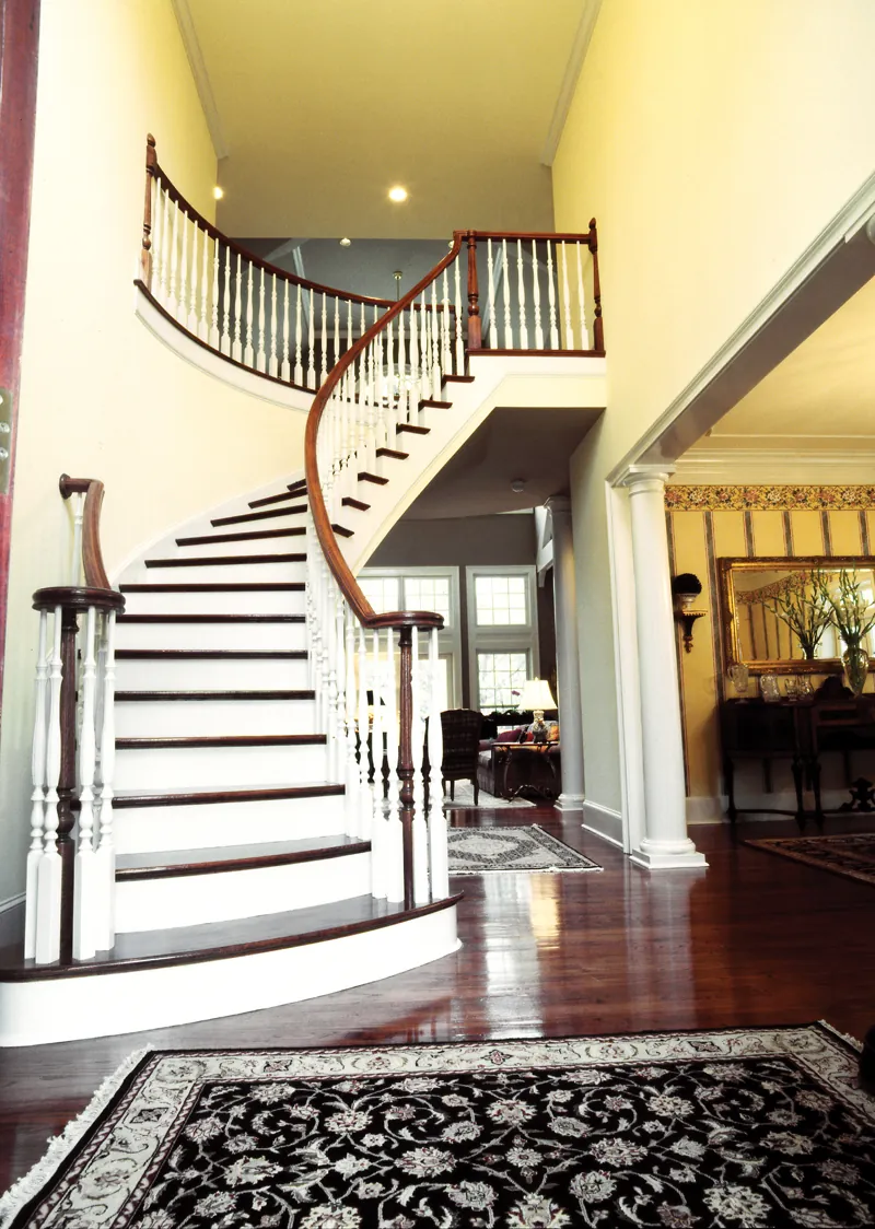 Southern House Plan Stairs Photo 02 - Avanti Acadian Country Home 082S-0003 - Search House Plans and More
