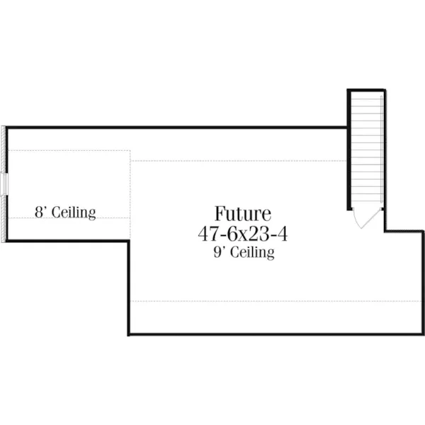 Colonial House Plan Second Floor - Whittington Place Plantation Home 084D-0001 - Shop House Plans and More