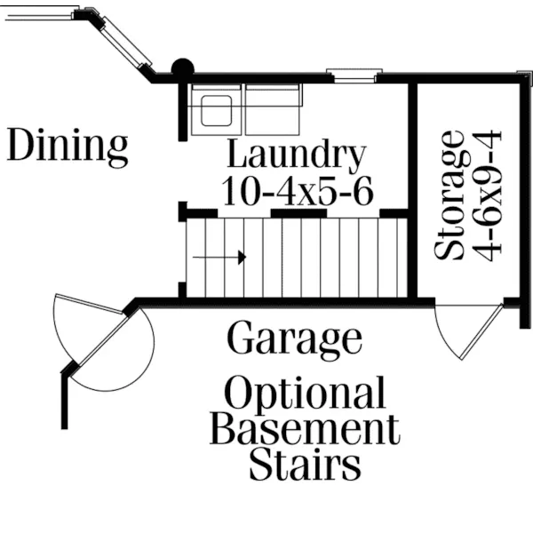 Ranch House Plan Second Floor - Crandall Colonial Home 084D-0013 - Search House Plans and More