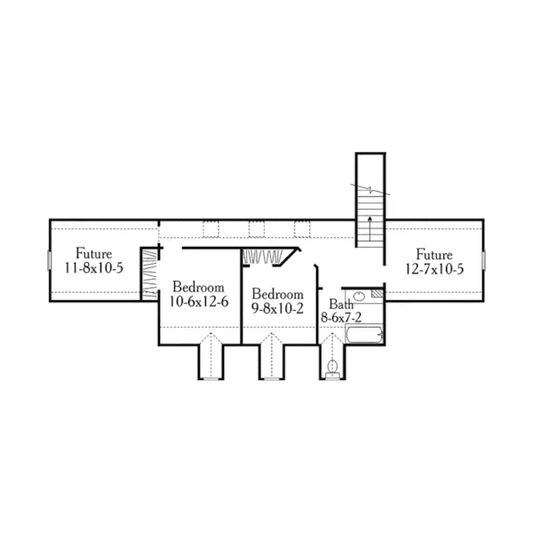 Country House Plan Second Floor - Fenwick Crest Country Home 084D-0049 - Search House Plans and More