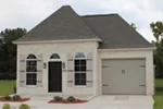 European House Plan Front of House 084D-0052