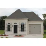 European House Plan Front of Home - Belle Cove European Home 084D-0052 - Search House Plans and More