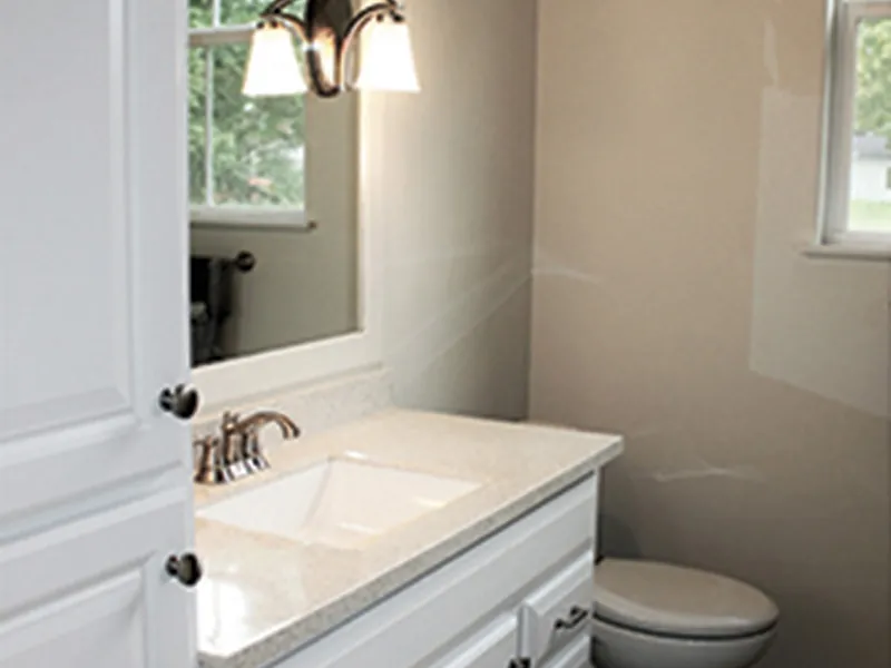 Ranch House Plan Master Bathroom Photo 01 - Belle Cove European Home 084D-0052 - Search House Plans and More