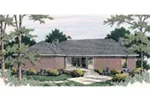 Traditional House Plan Rear Photo 01 - 084D-0055 - Shop House Plans and More