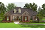 Country French House Plan Front of House 084D-0058