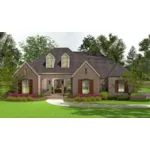 Traditional House Plan Front of House 084D-0058