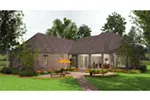 Ranch House Plan Rear Photo 01 - 084D-0058 - Shop House Plans and More