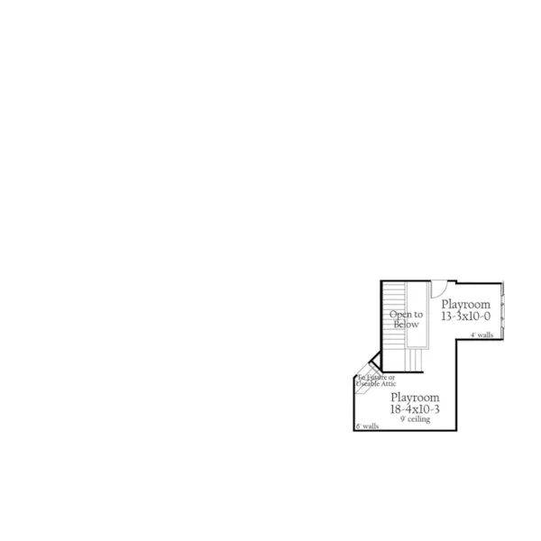 Country House Plan Second Floor - Casadore Southern Home 084D-0059 - Search House Plans and More