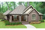Ranch House Plan Front of House 084D-0062