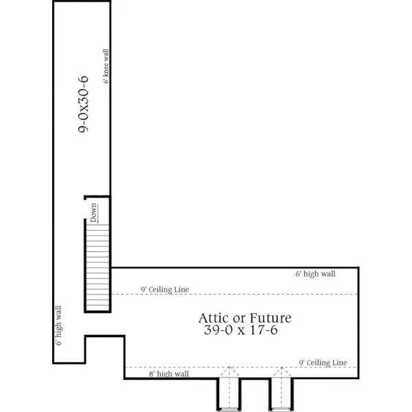 Country House Plan Second Floor - Demetra Traditional Home 084D-0063 - Search House Plans and More