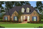 Country French House Plan Front of House 084D-0063