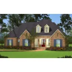 Traditional House Plan Front of House 084D-0063