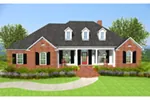 Ranch House Plan Front of House 084D-0064