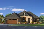 Country French House Plan Front of House 084D-0066