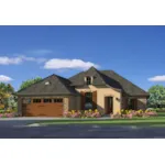 Ranch House Plan Front of House 084D-0066