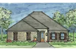 European House Plan Front of House 084D-0067