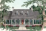 Ranch House Plan Front of House 084D-0069