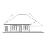 Country House Plan Rear Elevation - Symons European Home 084D-0076 - Shop House Plans and More