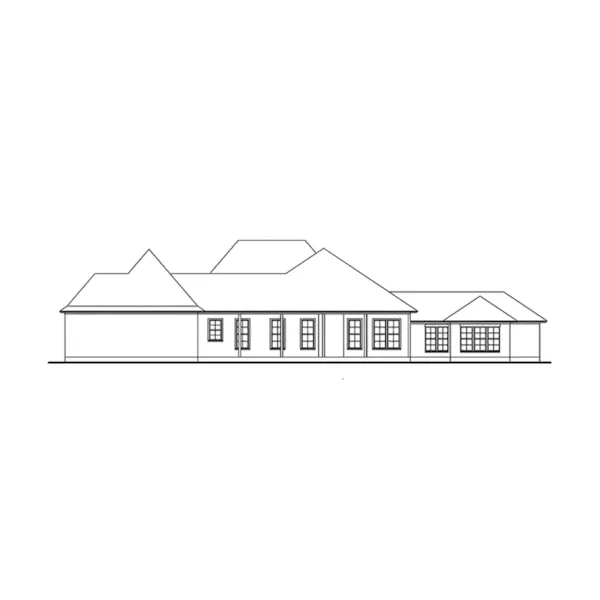 Country House Plan Right Elevation - Symons European Home 084D-0076 - Shop House Plans and More