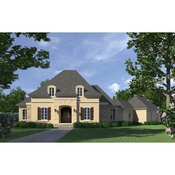 Front of Home - Willmore Place European Home 084D-0078 - Shop House Plans and More